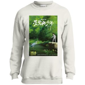 The Boy And The Heron Cast - The Boy and The Heron Poster 6 Sweatshirt for Kid-The Boy And The Heron Cast