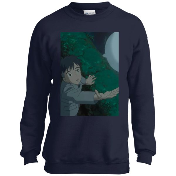 The Boy And The Heron Us Release - The Boy and The Heron – Mahito Maki with Warawara Sweatshirt for Kid-The Boy And The Heron Us Release