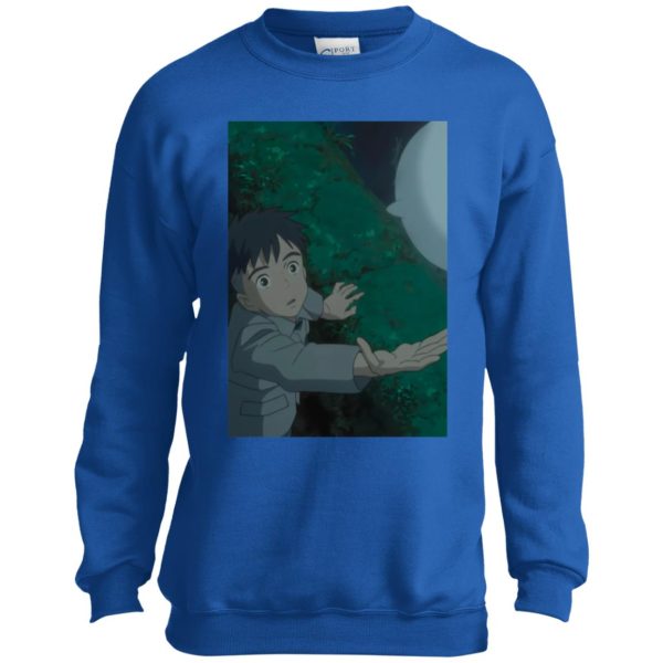 The Boy And The Heron Us Release - The Boy and The Heron – Mahito Maki with Warawara Sweatshirt for Kid-The Boy And The Heron Us Release