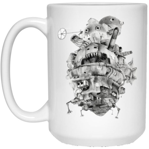 Howl's Moving Castle Dog - Howl’s Moving Castle 3D Mug-Accessories, House Decor, Howl's Moving Castle, Howl's Moving Castle Dog, Mug