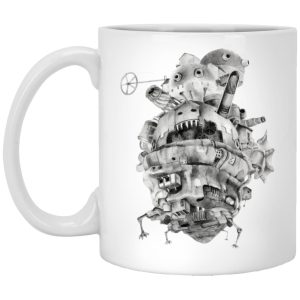 Howl's Moving Castle Dog - Howl’s Moving Castle 3D Mug-Accessories, House Decor, Howl's Moving Castle, Howl's Moving Castle Dog, Mug