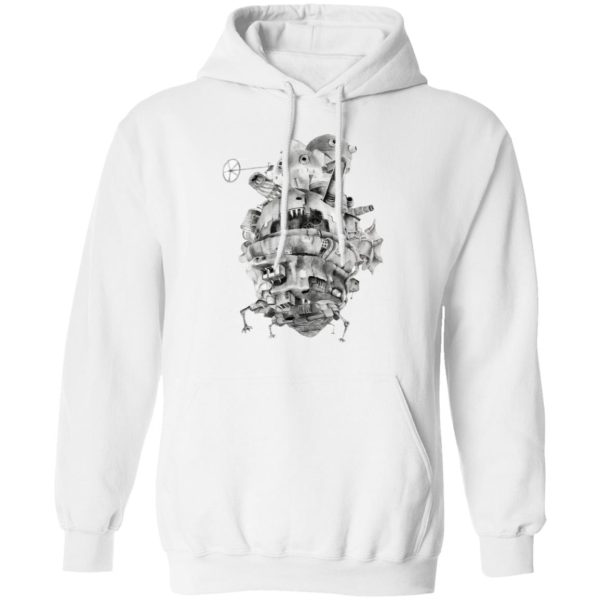 Ghibli Howl's Moving Castle - Howl’s Moving Castle 3D Hoodie-Apparel, Ghibli Howl's Moving Castle, Hoodie, Howl's Moving Castle