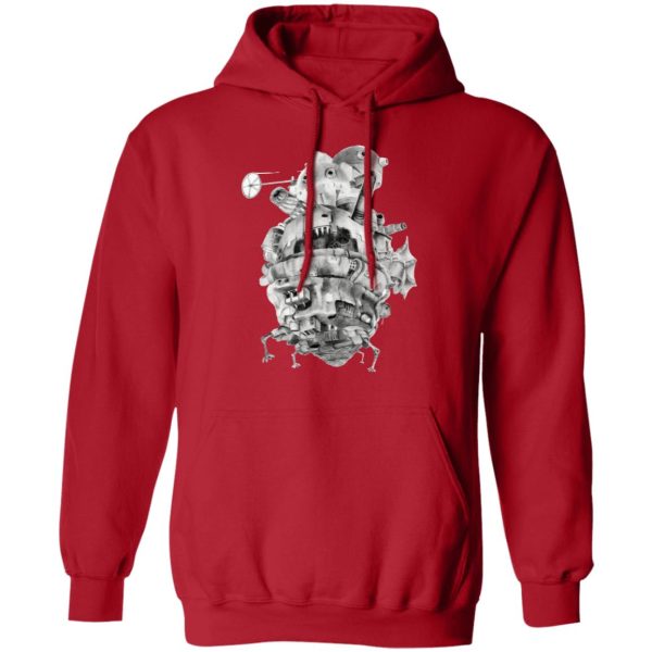 Ghibli Howl's Moving Castle - Howl’s Moving Castle 3D Hoodie-Apparel, Ghibli Howl's Moving Castle, Hoodie, Howl's Moving Castle