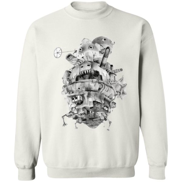 Howl's Moving Castle Explained - Howl’s Moving Castle 3D Sweatshirt-Apparel, Howl's Moving Castle, Howl's Moving Castle Explained, Sweatshirt