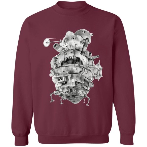 Howl's Moving Castle Explained - Howl’s Moving Castle 3D Sweatshirt-Apparel, Howl's Moving Castle, Howl's Moving Castle Explained, Sweatshirt