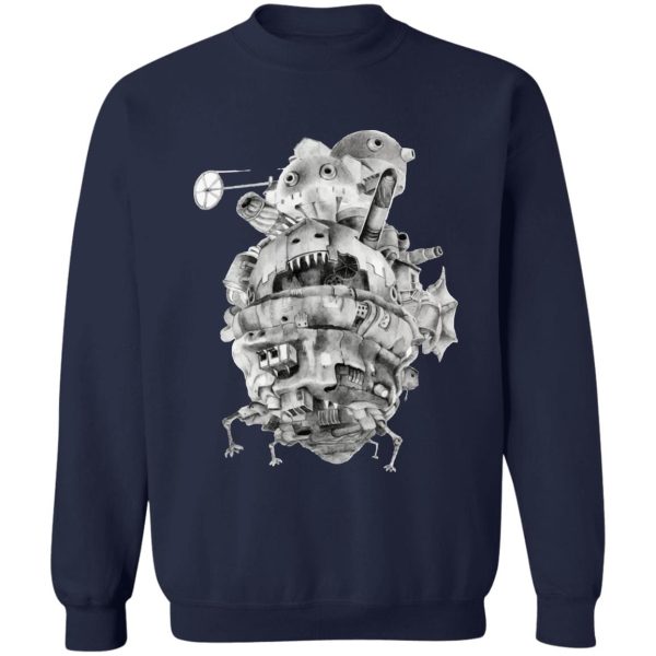 Howl's Moving Castle Explained - Howl’s Moving Castle 3D Sweatshirt-Apparel, Howl's Moving Castle, Howl's Moving Castle Explained, Sweatshirt