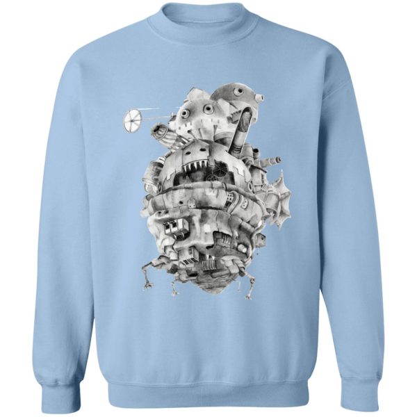 Howl's Moving Castle Explained - Howl’s Moving Castle 3D Sweatshirt-Apparel, Howl's Moving Castle, Howl's Moving Castle Explained, Sweatshirt