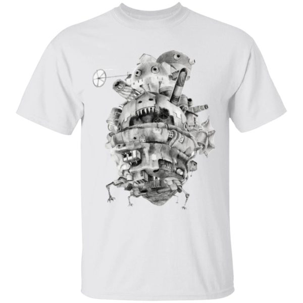 Howl's Moving Castle Fire - Howl’s Moving Castle 3D T Shirt-Apparel, Howl's Moving Castle, Howl's Moving Castle Fire, Tshirt