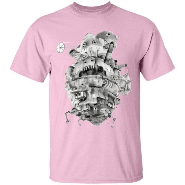 Howl's Moving Castle Fire - Howl’s Moving Castle 3D T Shirt-Apparel, Howl's Moving Castle, Howl's Moving Castle Fire, Tshirt