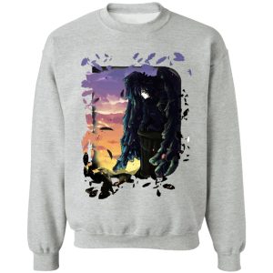 Howl's Moving Castle Wallpaper - Howl’s Moving Castle – Howl’s Beast Form Sweatshirt-Apparel, Howl's Moving Castle, Howl's Moving Castle Wallpaper, Sweatshirt