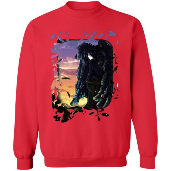 Howl's Moving Castle Wallpaper - Howl’s Moving Castle – Howl’s Beast Form Sweatshirt-Apparel, Howl's Moving Castle, Howl's Moving Castle Wallpaper, Sweatshirt