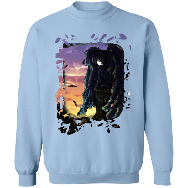 Howl's Moving Castle Wallpaper - Howl’s Moving Castle – Howl’s Beast Form Sweatshirt-Apparel, Howl's Moving Castle, Howl's Moving Castle Wallpaper, Sweatshirt