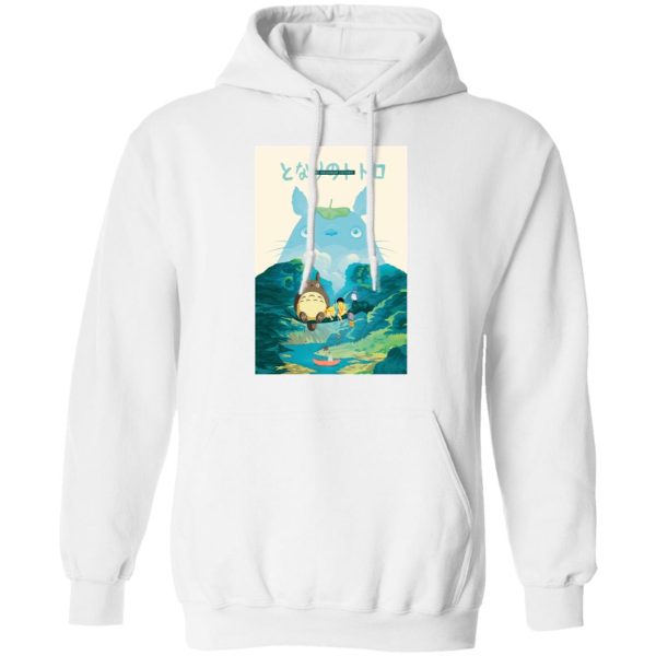 My Neighbor Totoro Satsuki - Totoro and the Girls in Jungle Hoodie-Apparel, Hoodie, My Neighbor Totoro, My Neighbor Totoro Satsuki