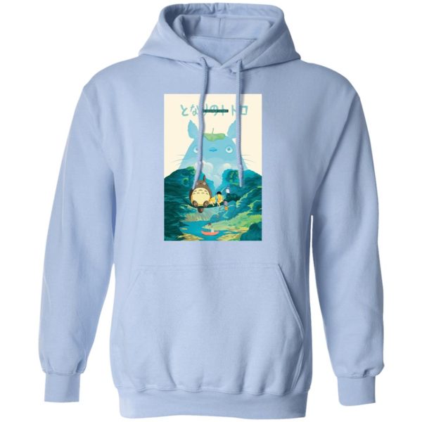 My Neighbor Totoro Satsuki - Totoro and the Girls in Jungle Hoodie-Apparel, Hoodie, My Neighbor Totoro, My Neighbor Totoro Satsuki