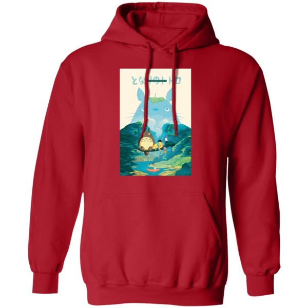 My Neighbor Totoro Satsuki - Totoro and the Girls in Jungle Hoodie-Apparel, Hoodie, My Neighbor Totoro, My Neighbor Totoro Satsuki