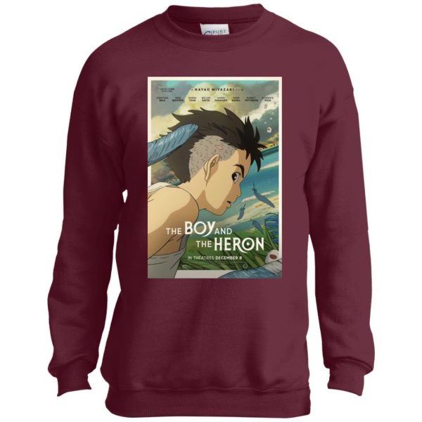 The.boy.and.the.heron - The Boy and The Heron Poster 2 Sweatshirt for Kid-The Boy and the Heron