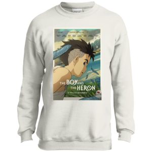 The.boy.and.the.heron - The Boy and The Heron Poster 2 Sweatshirt for Kid-The Boy and the Heron