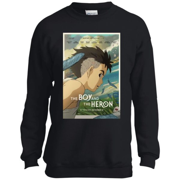 The.boy.and.the.heron - The Boy and The Heron Poster 2 Sweatshirt for Kid-The Boy and the Heron