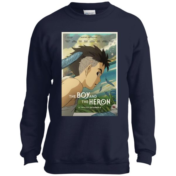 The.boy.and.the.heron - The Boy and The Heron Poster 2 Sweatshirt for Kid-The Boy and the Heron