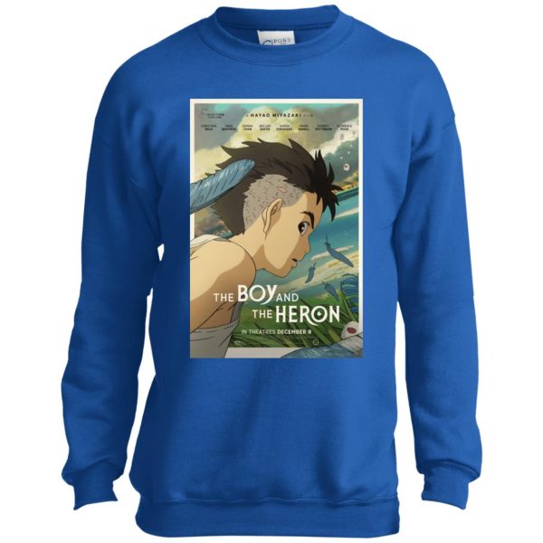 The.boy.and.the.heron - The Boy and The Heron Poster 2 Sweatshirt for Kid-The Boy and the Heron