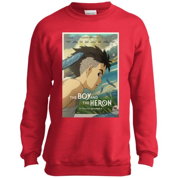 The.boy.and.the.heron - The Boy and The Heron Poster 2 Sweatshirt for Kid-The Boy and the Heron