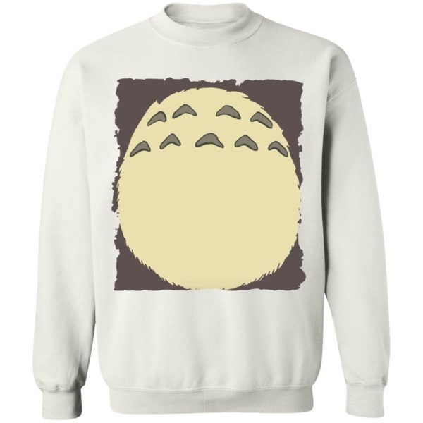 Totoro Tattoo - My Neighbor Totoro – Totoro Belly Sweatshirt-Apparel, My Neighbor Totoro, Sweatshirt, Totoro Tattoo