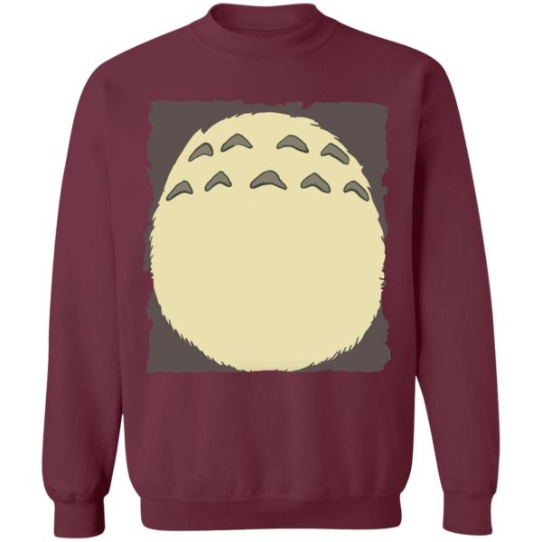 Totoro Tattoo - My Neighbor Totoro – Totoro Belly Sweatshirt-Apparel, My Neighbor Totoro, Sweatshirt, Totoro Tattoo