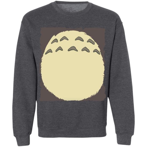 Totoro Tattoo - My Neighbor Totoro – Totoro Belly Sweatshirt-Apparel, My Neighbor Totoro, Sweatshirt, Totoro Tattoo