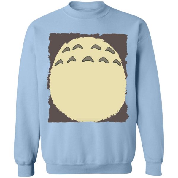 Totoro Tattoo - My Neighbor Totoro – Totoro Belly Sweatshirt-Apparel, My Neighbor Totoro, Sweatshirt, Totoro Tattoo