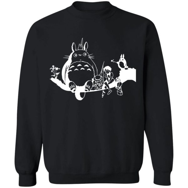 Totoro Catbus - My Neighbor Totoro – Fishing Retro Sweatshirt-Apparel, My Neighbor Totoro, Sweatshirt, Totoro Catbus