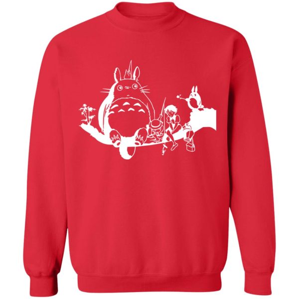 Totoro Catbus - My Neighbor Totoro – Fishing Retro Sweatshirt-Apparel, My Neighbor Totoro, Sweatshirt, Totoro Catbus