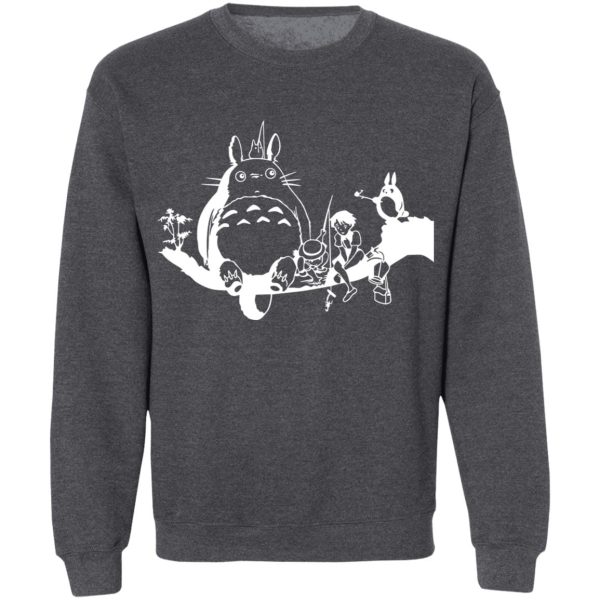 Totoro Catbus - My Neighbor Totoro – Fishing Retro Sweatshirt-Apparel, My Neighbor Totoro, Sweatshirt, Totoro Catbus