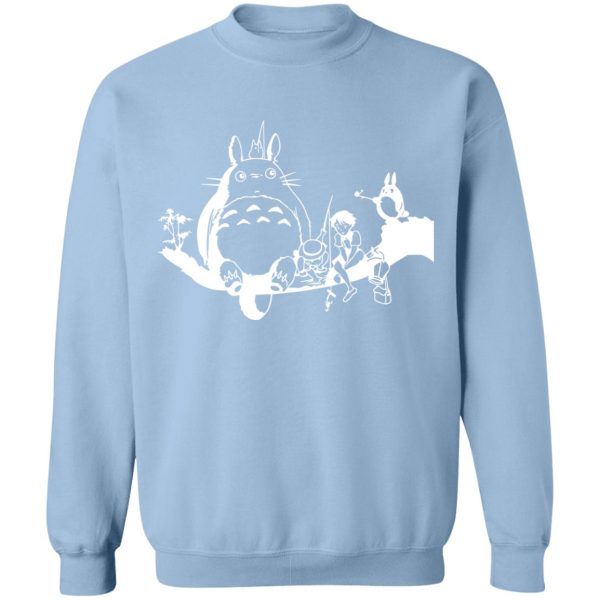 Totoro Catbus - My Neighbor Totoro – Fishing Retro Sweatshirt-Apparel, My Neighbor Totoro, Sweatshirt, Totoro Catbus