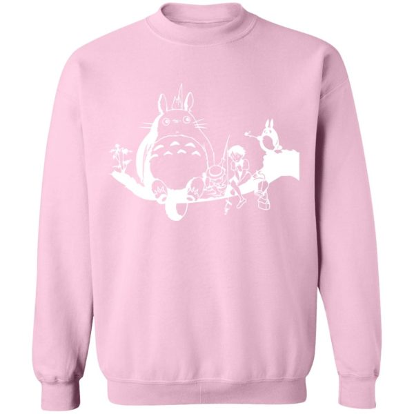 Totoro Catbus - My Neighbor Totoro – Fishing Retro Sweatshirt-Apparel, My Neighbor Totoro, Sweatshirt, Totoro Catbus