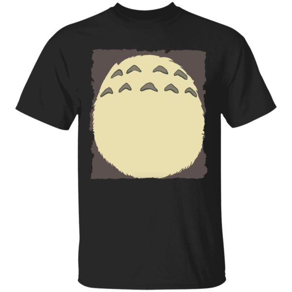 My Neighbor Totoro Movie - My Neighbor Totoro – Totoro Belly T Shirt-Apparel, My Neighbor Totoro, My Neighbor Totoro Movie, Tshirt