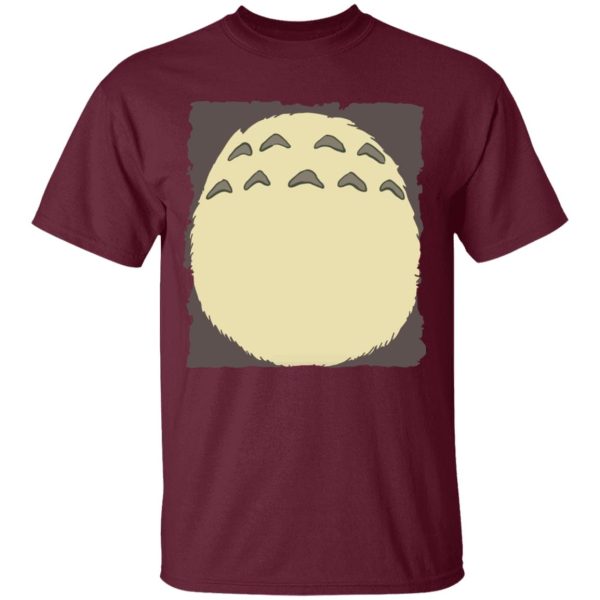 My Neighbor Totoro Movie - My Neighbor Totoro – Totoro Belly T Shirt-Apparel, My Neighbor Totoro, My Neighbor Totoro Movie, Tshirt