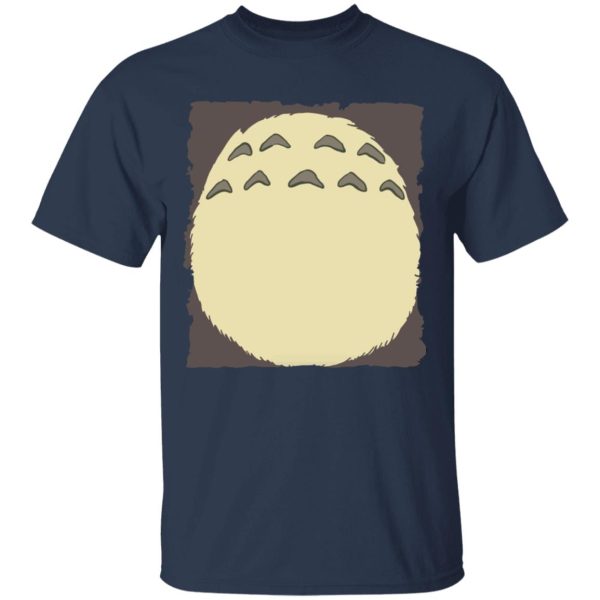 My Neighbor Totoro Movie - My Neighbor Totoro – Totoro Belly T Shirt-Apparel, My Neighbor Totoro, My Neighbor Totoro Movie, Tshirt