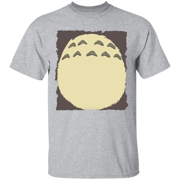 My Neighbor Totoro Movie - My Neighbor Totoro – Totoro Belly T Shirt-Apparel, My Neighbor Totoro, My Neighbor Totoro Movie, Tshirt