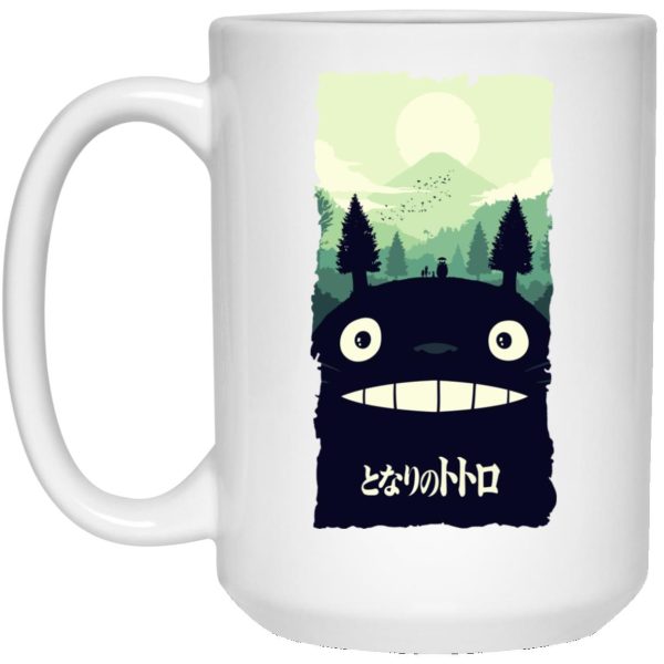 Totoro Restaurant - My Neighbor Totoro – Totoro Hill Mug-Accessories, House Decor, Mug, My Neighbor Totoro, Totoro Restaurant