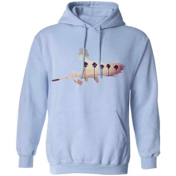 Studio Ghibli - Kiki's Delivery Service - 6.5 - Kiki’s Delivery Service – California Sunset Hoodie-Apparel, Hoodie, Kiki's Delivery Service, Studio Ghibli - Kiki's Delivery Service - 6.5