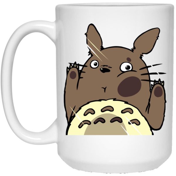 Totoro Poster - My Neighbor Totoro – Trapped Totoro Mug-Accessories, House Decor, Mug, My Neighbor Totoro, Totoro Poster