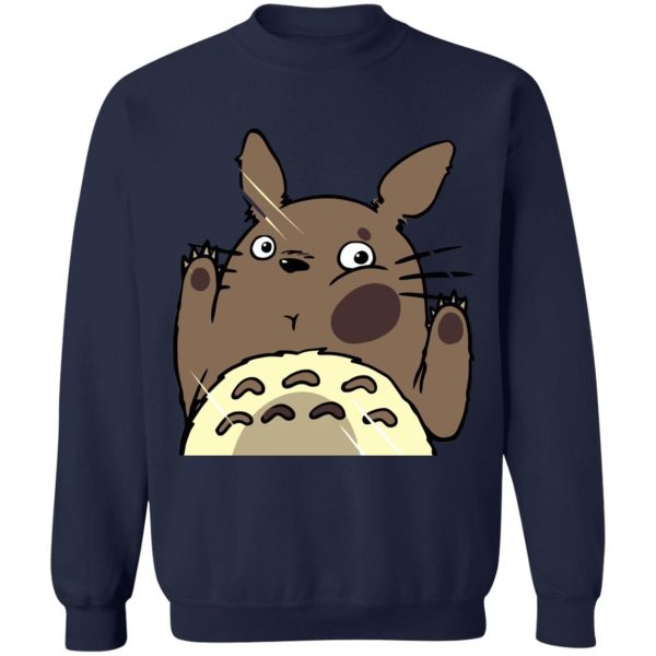 Totoro Plushie - My Neighbor Totoro – Trapped Totoro Sweatshirt-Apparel, My Neighbor Totoro, Sweatshirt, Totoro Plushie