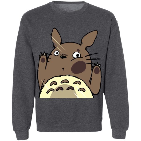 Totoro Plushie - My Neighbor Totoro – Trapped Totoro Sweatshirt-Apparel, My Neighbor Totoro, Sweatshirt, Totoro Plushie