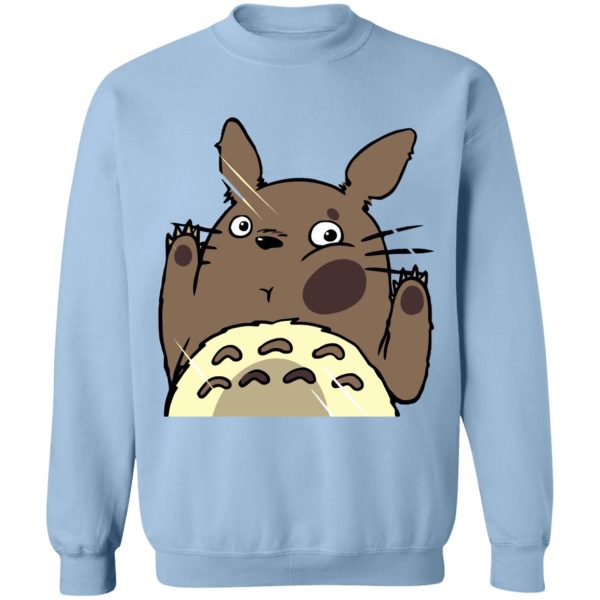 Totoro Plushie - My Neighbor Totoro – Trapped Totoro Sweatshirt-Apparel, My Neighbor Totoro, Sweatshirt, Totoro Plushie