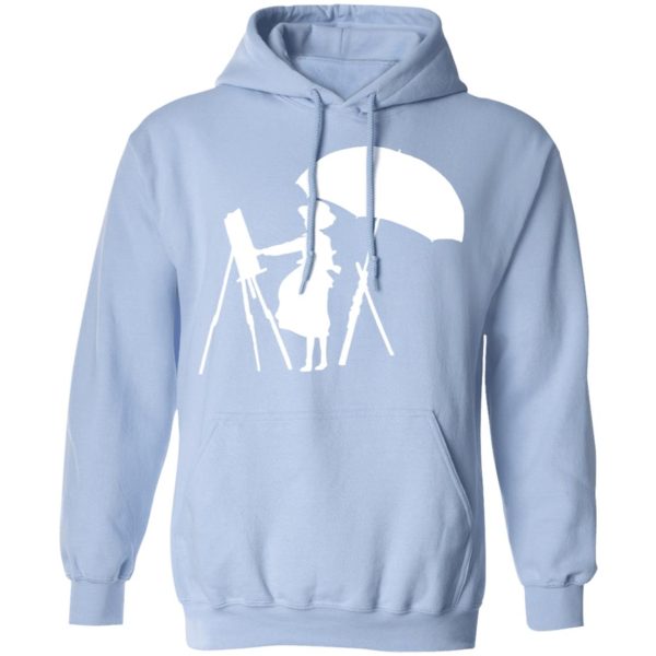 Miyazaki The Wind Rises - The Wind Rises Cutout Black & White Hoodie-Apparel, Hoodie, Miyazaki The Wind Rises