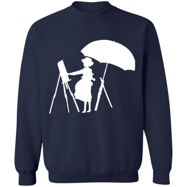 The Wind Rises Japanese - The Wind Rises Cutout Black & White Sweatshirt-Apparel, Sweatshirt, The Wind Rises Japanese