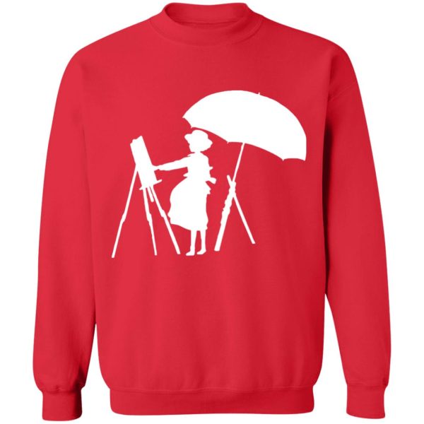 The Wind Rises Japanese - The Wind Rises Cutout Black & White Sweatshirt-Apparel, Sweatshirt, The Wind Rises Japanese