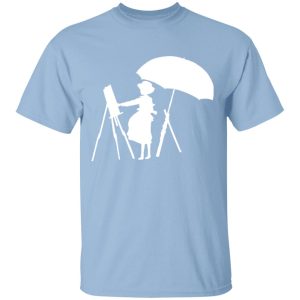 The Wind Rises Movie - The Wind Rises Cutout Black & White T Shirt-Apparel, The Wind Rises Movie, Tshirt