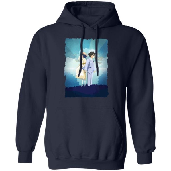 The Wind Also Rises - The Wind Rises Graphic Hoodie-Apparel, Hoodie, The Wind Also Rises