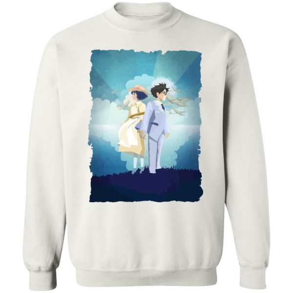 The Wind Rises Film - The Wind Rises Graphic Sweatshirt-Apparel, Sweatshirt, The Wind Rises Film